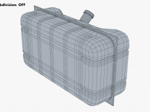 Universal Fuel Tank M 1 3D Model