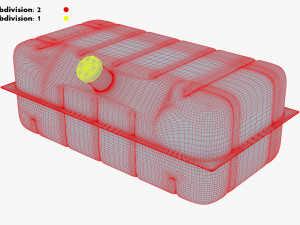 Universal Fuel Tank M 1 3D Model