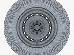Car Wheel M 1 3D Модель