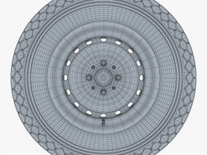 Car Wheel M 1 3D Модель