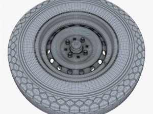 Car Wheel M 1 3D Модель