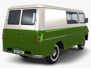 Generic Retro Cargo Van M 1 3D-Modell