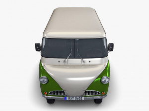 Generic Retro Cargo Van M 1 3D-Modell