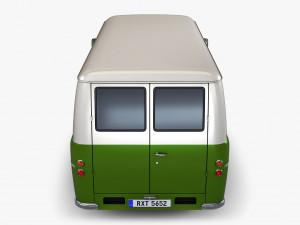 Generic Retro Cargo Van M 1 3D-Modell