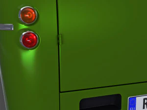 Generic Retro Cargo Van M 1 3D Model