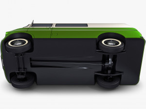 Generic Retro Cargo Van M 1 3D-Modell