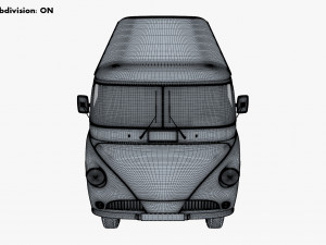 Generic Retro Cargo Van M 1 3D-Modell