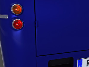 Generic Retro Passenger Van M 1 Modelo 3D