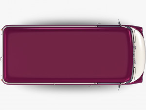 Generic Retro Cargo Van M 2 Modelo 3D