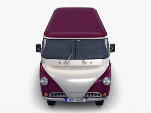Generic Retro Cargo Van M 2 Modelo 3D