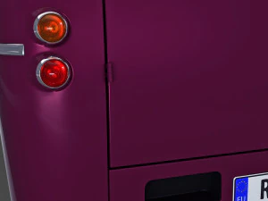 Generic Retro Cargo Van M 2 3D Model