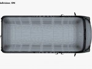 Generic Retro Cargo Van M 2 3D Model