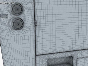 Generic Retro Cargo Van M 2 3D Model