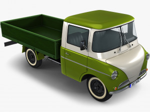 Generic Retro Light Duty Truck M 3 3D Model