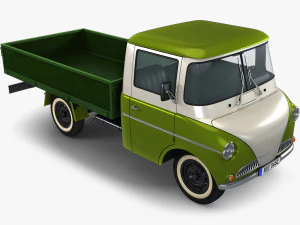 Generic Retro Light Duty Truck M 3 3D Model
