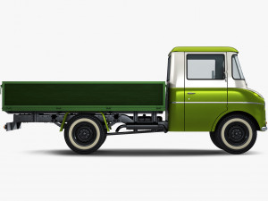 Generic Retro Light Duty Truck M 3 3D Model