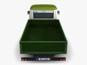 Generic Retro Light Duty Truck M 3 3D Model