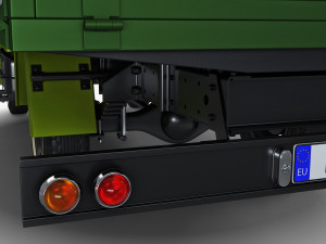 Generic Retro Light Duty Truck M 3 3D Model