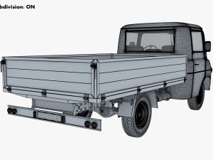 Generic Retro Light Duty Truck M 3 3D Model