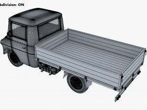 Generic Retro Light Duty Truck M 3 3D Model