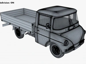 Generic Retro Light Duty Truck M 3 3D Model