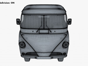Generic Retro Light Duty Truck M 3 3D Model