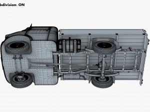 Generic Retro Light Duty Truck M 3 3D Model