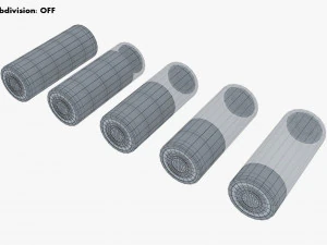Battery Icon M 1 3D Model