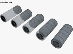 Battery Icon M 1 3D Model