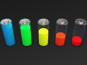 Battery Icon M 2 Modelo 3D