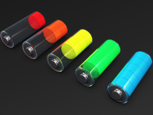 Battery Icon M 2 Modelo 3D