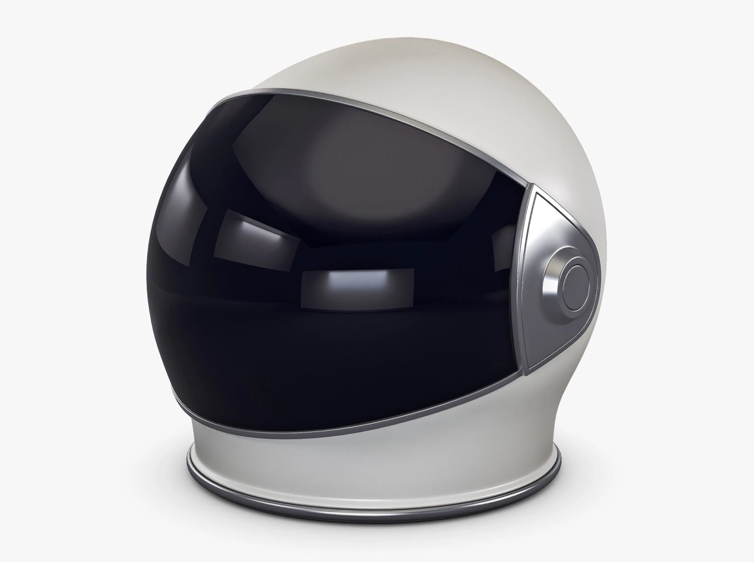 Astronaut Helmet M 1 3D Model .c4d .max .obj .3ds .fbx .stl .blend 