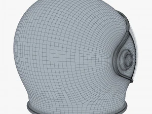 Astronaut Helmet M 1 3D Model
