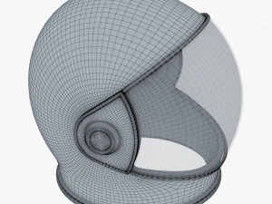 Astronaut Helmet M 1 3D Model
