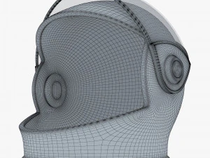 Astronaut Helmet M 1 3D Model