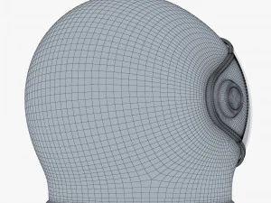 Astronaut Helmet M 1 3D Model