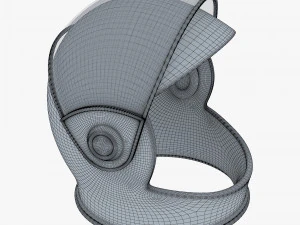 Astronaut Helmet M 1 3D Model