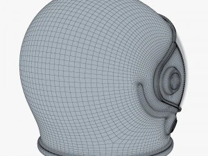 Astronaut Helmet M 2 3D Model