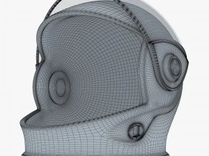 Astronaut Helmet M 2 3D Model