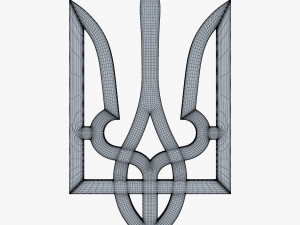 Ukraine State Emblem M 2 3D 模型