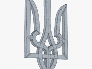 Ukraine State Emblem M 2 3D 模型