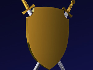 Coat of Arms of Ukraine M 1 3Dモデル
