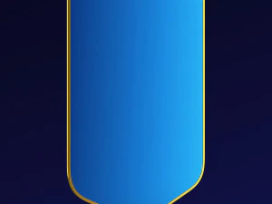 Ukraine State Emblem M 8 3D Model