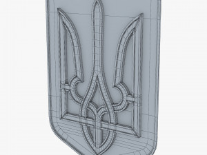 Ukraine State Emblem M 8 Modelo 3D