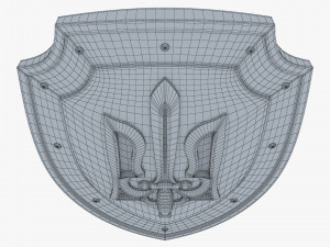 Coat of Arms of Ukraine M 2 3D मॉडल