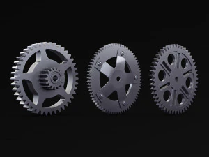 Conjunto de engrenagens v 3 Modelo 3D