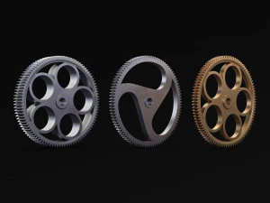 Conjunto de engrenagens v 3 Modelo 3D