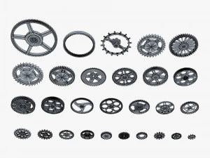 Conjunto de engrenagens v 3 Modelo 3D