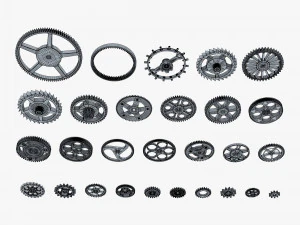 Conjunto de engrenagens v 3 Modelo 3D