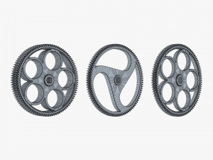 Gears Set v 3 3D 모델